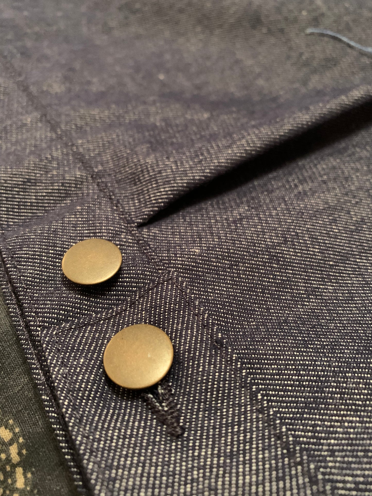 Blouson Custom Only en Jean brodé