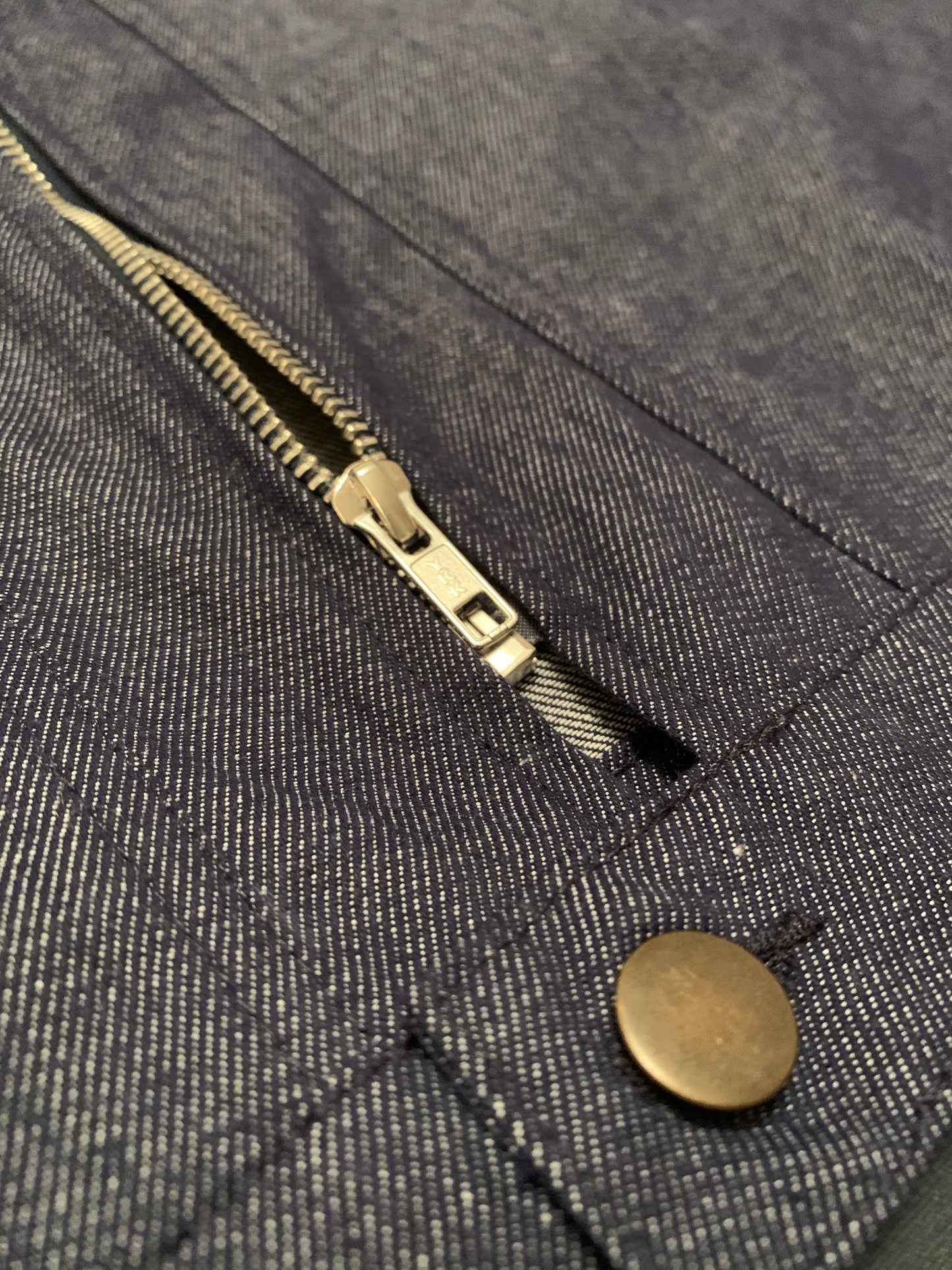 Blouson Custom Only en Jean brodé