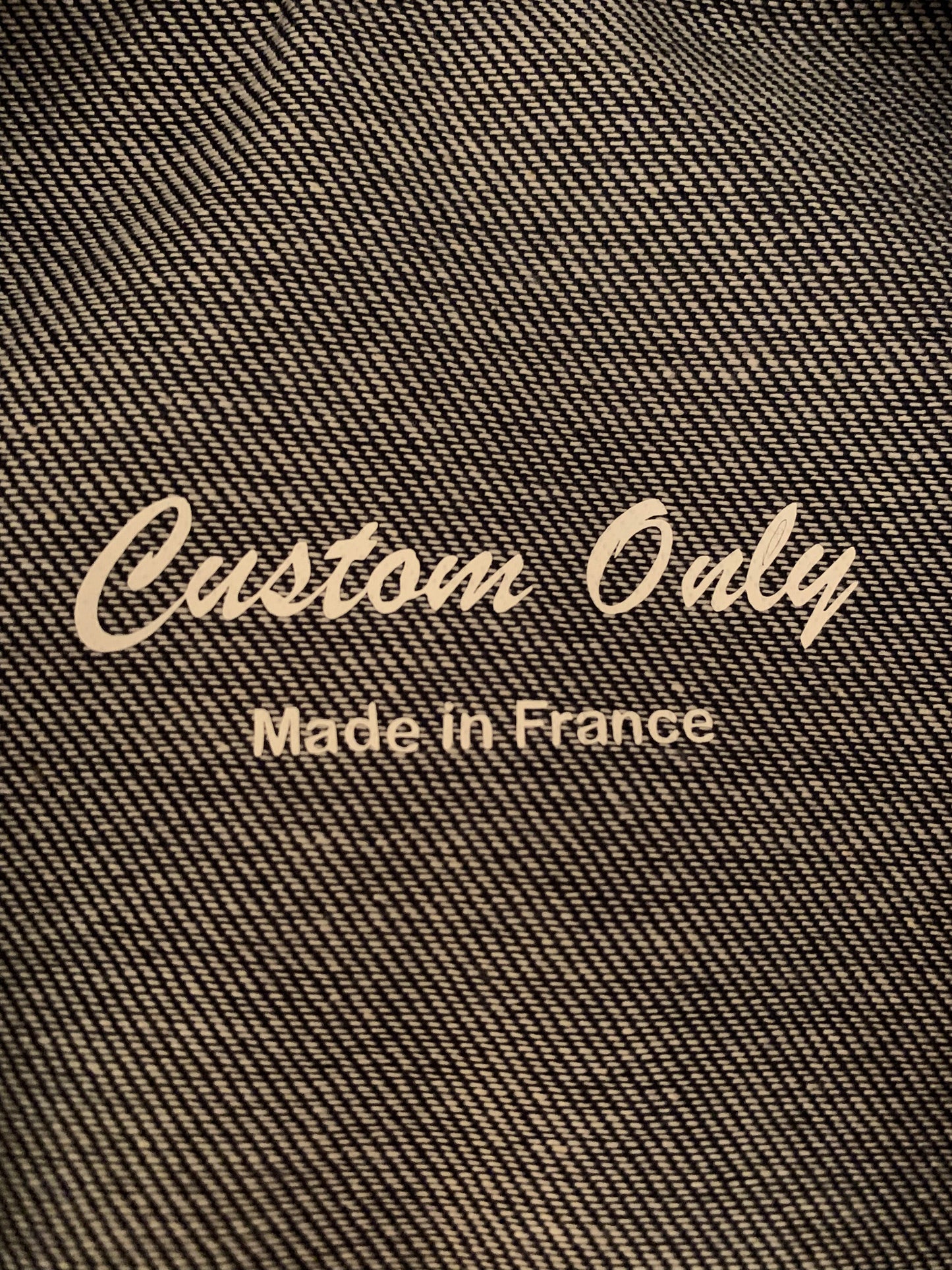Blouson Custom Only en Jean brodé