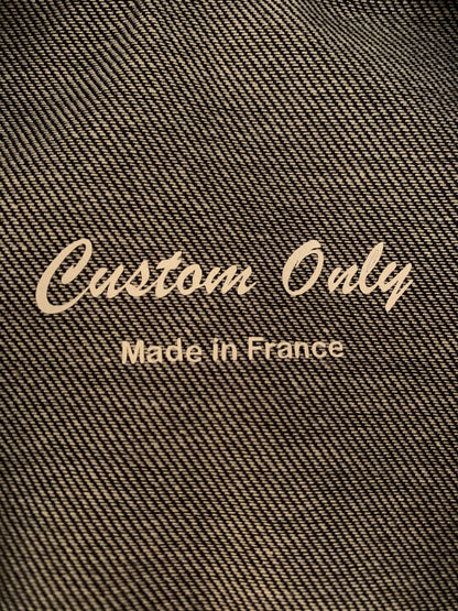 Blouson Custom Only en Jean brodé