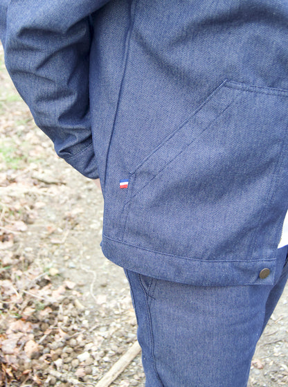 Blouson Custom Only en Jean brodé